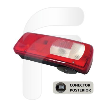 PILOTO TRASERO ORIGINAL LC8 DAF CF-XF 2012 DERECHO RETROALARMA CONECTOR POSTERIOR HDSCS 8 PINES