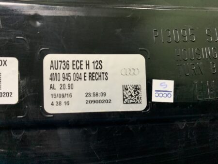 Piloto trasero derecho Audi Q7 Años 2015 a 2020 LED INTERMITENTE DINAMICO 4M0945094E - Imagen 3