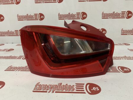 Piloto trasero izquierdo Seat Ibiza Año 2008 a 2017 LED Restyling 5 Puertas PLASTICO ROJO (Articulo Reciclado)