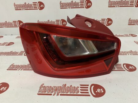 Piloto trasero izquierdo Seat Ibiza Año 2008 a 2017 LED Restyling 5 Puertas PLASTICO ROJO (Articulo Reciclado) - Imagen 2