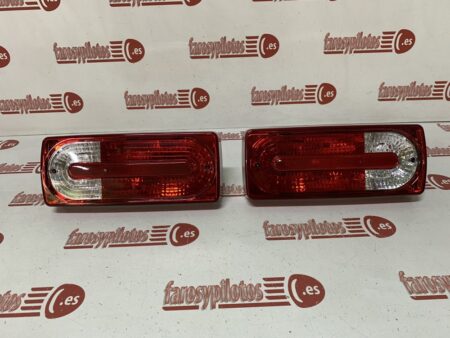 Pilotos traseros Mercedes Clase G W460 W461 W463 Año 1978 a 2018 Juego completo - Imagen 2
