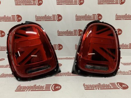 Pilotos traseros Mini III F55 F56 F57 Años 2014 a 2021 LED Union Jack Juego completo (Articulo Reciclado) - Imagen 4