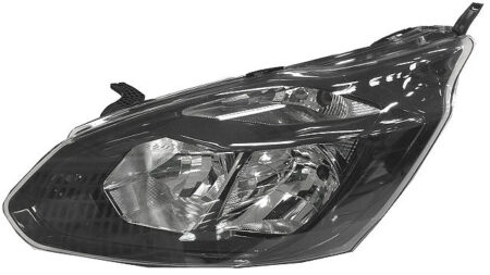 Faro Delantero Izquierdo FORD TRANSIT CUSTOM año 2013 a 2018 FONDO NEGRO