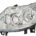 Faro Delantero Izquierdo PEUGEOT BOXER año 2011 a 2013 H7+H1 Conector Rojo