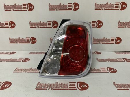 Piloto trasero derecho Fiat 500 C CABRIO Año 2007 a 2014 Cerco Blanco Descapotable