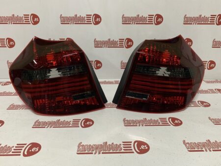 Pilotos traseros Bmw Serie 1 E87 E81 Año 2007 a 2012 Restyling Tintados Juego completo
