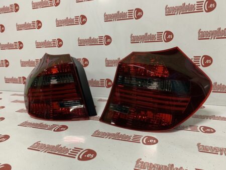 Pilotos traseros Bmw Serie 1 E87 E81 Año 2007 a 2012 Restyling Tintados Juego completo - Imagen 3