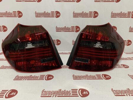 Pilotos traseros Bmw Serie 1 E87 E81 Año 2007 a 2012 Restyling Tintados Juego completo - Imagen 4