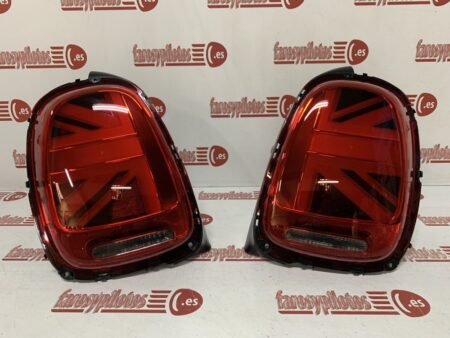Pilotos traseros Mini III F55 F56 F57 Años 2014 a 2021 LED Union Jack Juego completo - Imagen 2