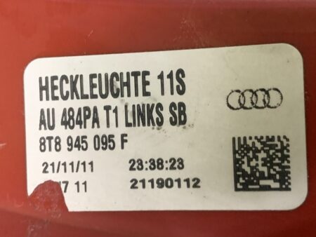 Piloto trasero izquierdo Audi A5 Sportback Año 2011 a 2016 Restyling 8T8945095F - Imagen 3