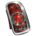 Piloto Trasero Derecho MINI CLUBMAN R55 año 2010 a 2014 Circulo Blanco LED