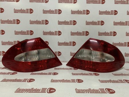 Pilotos traseros Mercedes Clk Años 2003 a 2010 W209 Restyling Juego completo BLANCOS