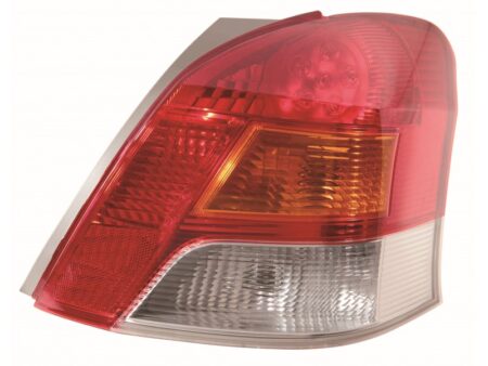 Piloto Trasero Derecho TOYOTA YARIS 5P año 2009 a 2011 Ambar Led