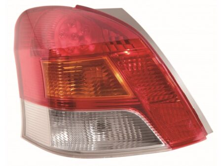 Piloto Trasero Izquierdo TOYOTA YARIS 5P año 2009 a 2011 Ambar Led