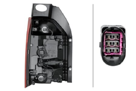 Piloto Trasero Derecho VOLKSWAGEN TRANSPORTER T6 / Multivan / Caravelle 1P año 2016 a 2021 LED - Imagen 2