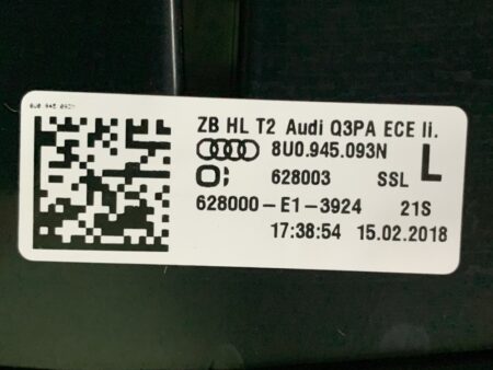 Piloto trasero derecho Audi Q3 Años 2014 a 2018 LED DINAMICO 8U0945094N (Articulo Reciclado) - Imagen 4