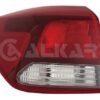 Piloto Trasero Izquierdo KIA RIO IV 5 Puertas año 2015 a 2019 Bombilla