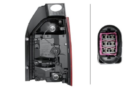 Piloto Trasero Izquierdo VOLKSWAGEN TRANSPORTER T6 / Multivan / Caravelle 1P año 2016 a 2021 LED - Imagen 2