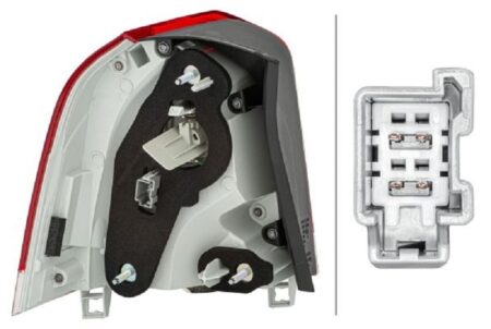 Piloto trasero derecho Volvo V70 XC70 años 2008 a 2016 LED 2VA011527041 - Imagen 3