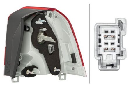 Piloto trasero izquierdo Volvo V70 XC70 años 2008 a 2016 LED 2VA011527031 - Imagen 3