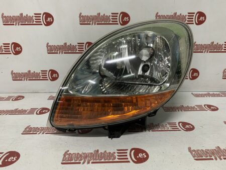 Faro delantero izquierdo Renault Kangoo Año 2003 a 2006 Ambar
