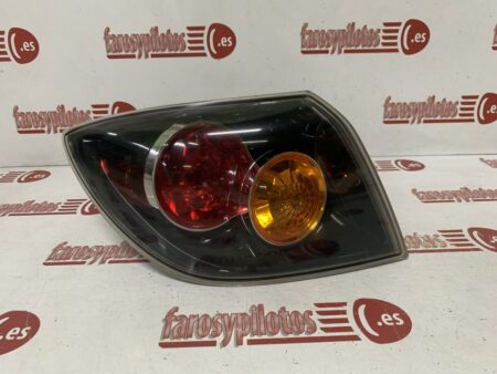 Piloto trasero izquierdo Mazda 3 Hatchback 5 Puertas Años 2003 a 2008 Ambar Rojo (Articulo Reciclado) - Imagen 3