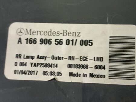 Piloto trasero derecho Mercedes GLE W166 Años 2015 a 2018 LED A1669065601 (Producto Reciclado) - Imagen 4
