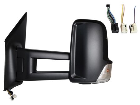 Espejo Completo Izquierdo Mercedes Sprinter Año 2018 a 2022 Brazo Largo 9+3 PINES - Imagen 2
