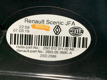 Piloto Trasero Derecho RENAULT SCENIC IV año 2016 a 2020 LED 265505180R (Articulo Reciclado) - Imagen 3
