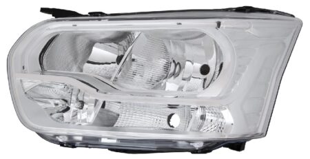Faro Delantero Izquierdo Ford Transit Año 2014 a 2018 Fondo Cromo - Imagen 3