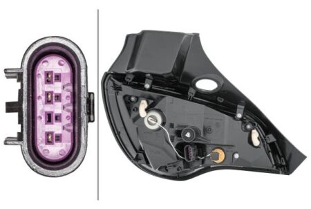 Piloto trasero derecho Opel Adam Año 2013 a 2019 LED - Imagen 2