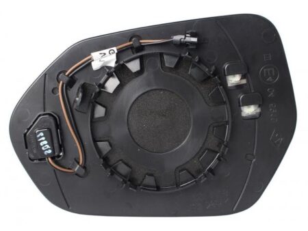 Espejo Cristal + Base Derecho Toyota Yaris Años 2020 a 2023 Avisador Angulo Muerto