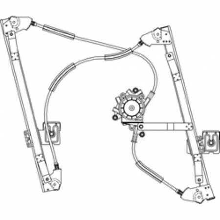 Elevalunas eléctrico delantero izquierdo PEUGEOT EXPERT Años 2007 a 2016 SIN MOTOR - Imagen 3