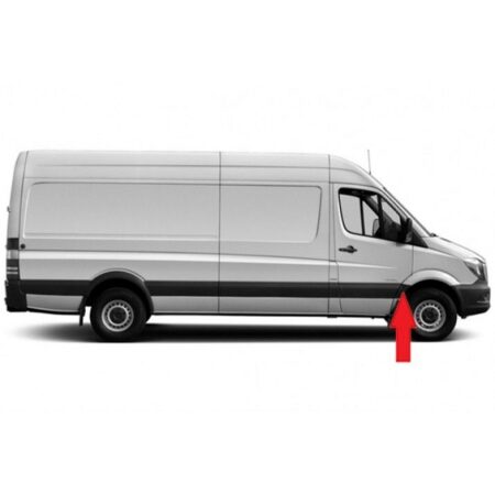 Moldura Delantera Aleta Derecha Mercedes Sprinter Años 2006 a 2017 - Imagen 2