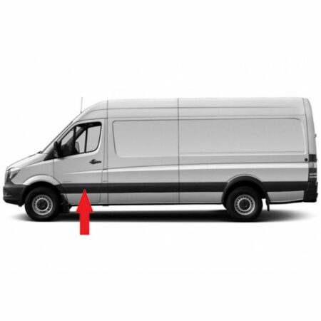 Moldura Puerta Delantera Izquierda Mercedes Sprinter Años 2006 a 2017 - Imagen 2
