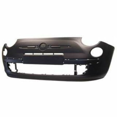 Paragolpes Delantero Fiat 500 Años 2007 a 2014 Agujeros Moldura Cromada