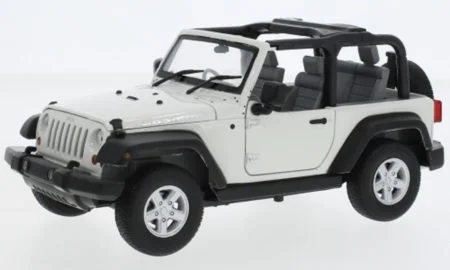 Jeep Wrangler Rubicon 1:24 Welly Coche a Escala 2007 1.24