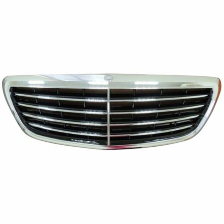 Rejilla Delantera Mercedes Clase S W222 Año 2013 a 2017 CROMADA/NEGRA - Imagen 3