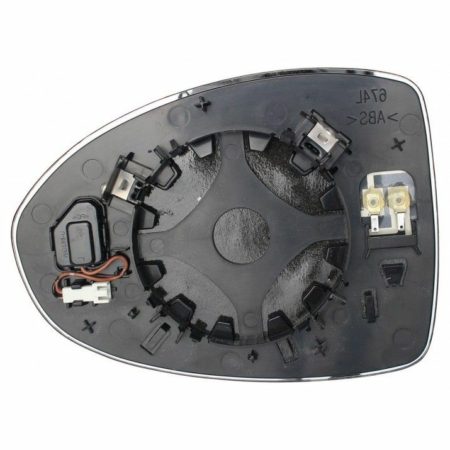 Espejo Cristal + Base Derecho Fiat 500E Años 2020 a 2024 Angulo Muerto - Imagen 4