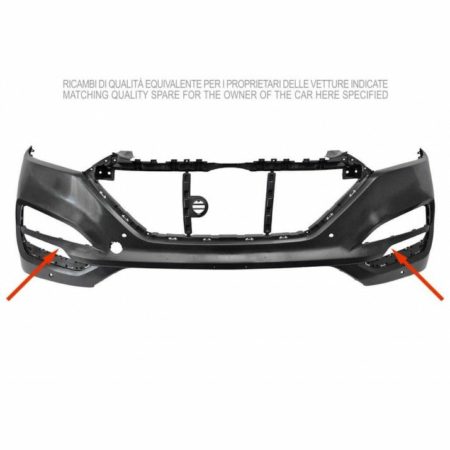 Paragolpes Delantero Hyundai Tucson Años 2015 a 2019 Sensor + Lavafaros + Antiniebla