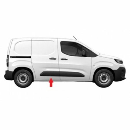 Moldura Lateral Puerta Derecha Corredera Fiat Doblo Años 2022 a 2024 - Imagen 2