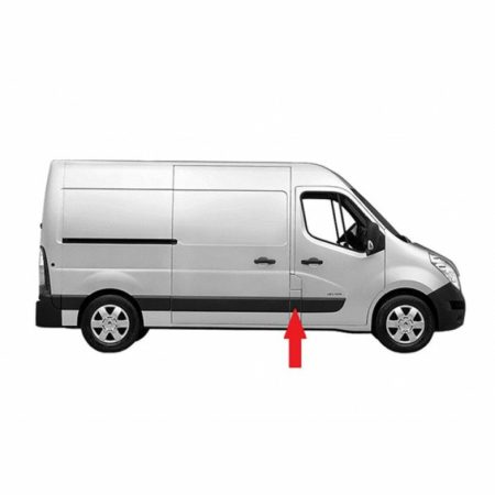 Moldura Lateral Derecha Nissan Nv400 Años 2010 a 2025 Sin Piloto - Imagen 2