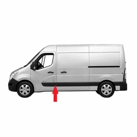 Moldura Lateral Izquierda Nissan Nv400 Años 2010 a 2025 Sin Piloto