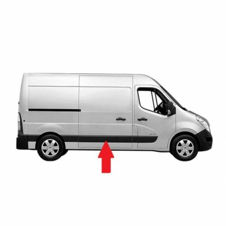 Moldura Puerta Corredera Derecha Nissan Nv400 Años 2010 a 2025 Chasis Corto