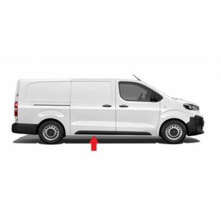 Moldura Puerta Lateral Derecha Citroen Jumpy Años 2016 a 2025 Chasis Largo - Imagen 2