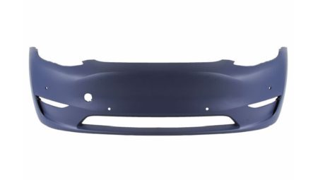 Paragolpes Delantero Tesla Model Y Años 2019 a 2024 Agujeros Sensor - Imagen 2