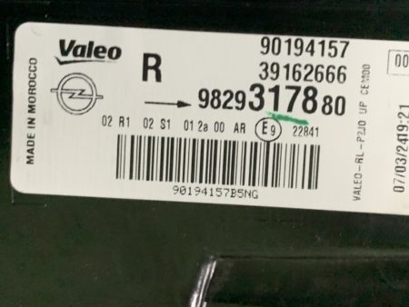 Piloto Trasero Derecho Opel Corsa F Año 2019 a 2023 LED (Recambio Reciclado) - Imagen 3