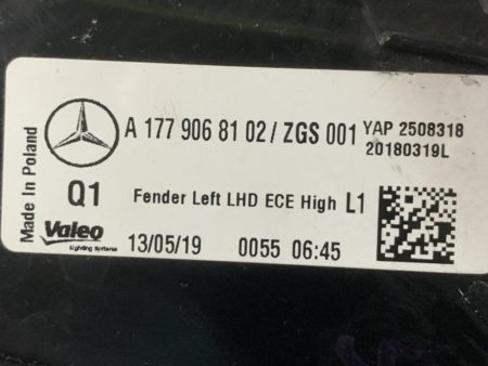 Piloto Trasero Izquierdo Mercedes Clase A W177 Año 2018 a 2021 AMG A1779068102 - Imagen 3