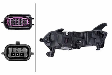Faro Delantero Derecho Renault Megane V Años 2021 a 2025 Luz Adaptiva - Imagen 2