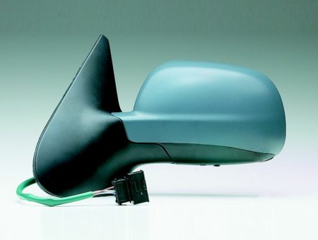 Espejo Retrovisor Completo Derecho Electrico (Para Pintar) Térmico Volkswagen Polo (1999->) (Modelo Pequeño)